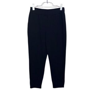 a new day Black Cropped Ankle Pants with Tapered Silhouette Small‎